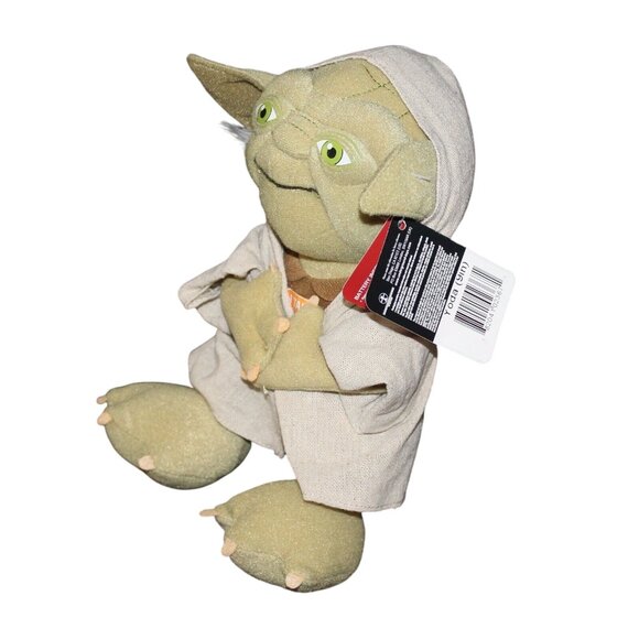 Disney Star Wars Yoda Talking Plush Soft Stuffed Clip On Doll Movie Sounds NEW - Picture 5 of 9